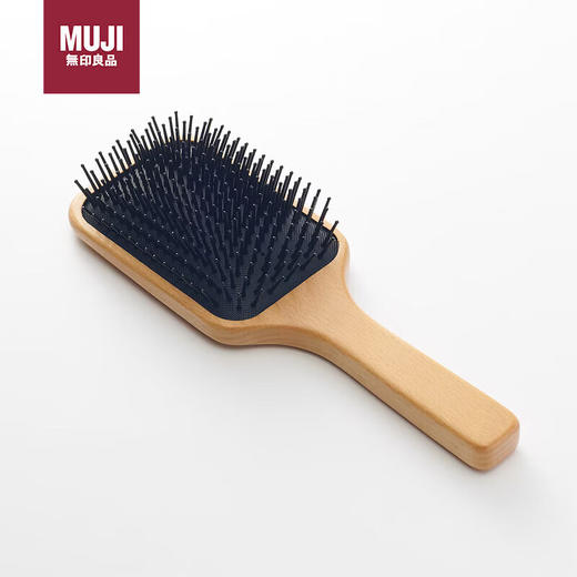 积分免费兑：无印良品（MUJI）水青冈头皮护理发梳 外出旅行便携 梳子 全长约23.5cm 商品图0