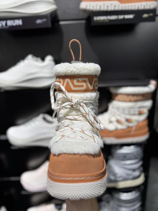 安踏SV|SV系列3步绒绒鞋增高大抓力保暖防滑绑带短筒女122548001VS【库存有限，如无货将做退款，介意慎拍！】 商品图2