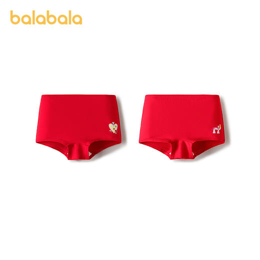 【商场同款】巴拉巴拉儿童内裤平角棉女童短裤四角裤不夹PP两条装 商品图4