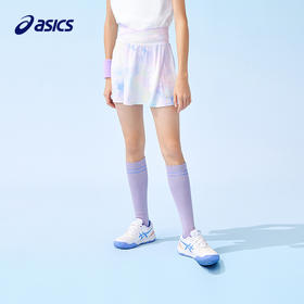 ASICS/亚瑟士童装25年夏季新款女童反光印花撞色弹力运动针织短裙