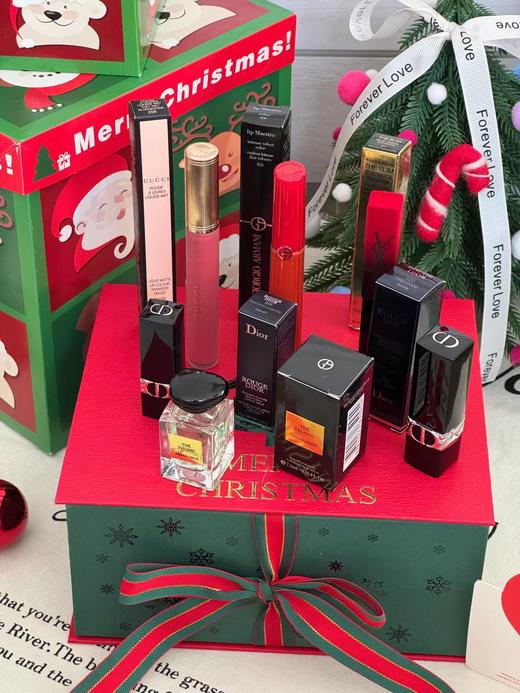 D121018圣诞树蝴蝶丝带礼盒圣诞节B备送女朋友满满的礼物仪式感 商品图3