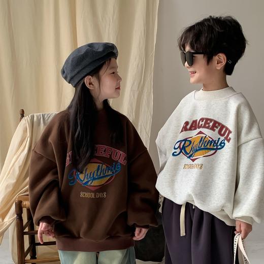 【59.9元拍2件】男童加绒卫衣秋冬款2025冬装新款儿童男孩加厚一体绒保暖春秋上衣 商品图7