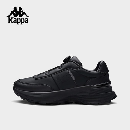 Kappa 背厚底运动休闲鞋男女系带老爹鞋百搭户外跑步鞋子K0GW5MM54 商品图2