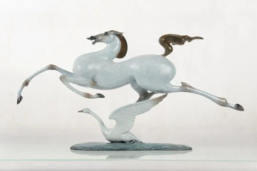 宇达青铜摆件 “马到成功”艺术雕塑全国巡展——新锐佳作 商品图1