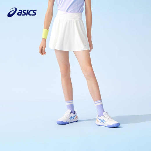 ASICS/亚瑟士童装25年夏季新款女童反光印花撞色弹力运动针织短裙 商品图1