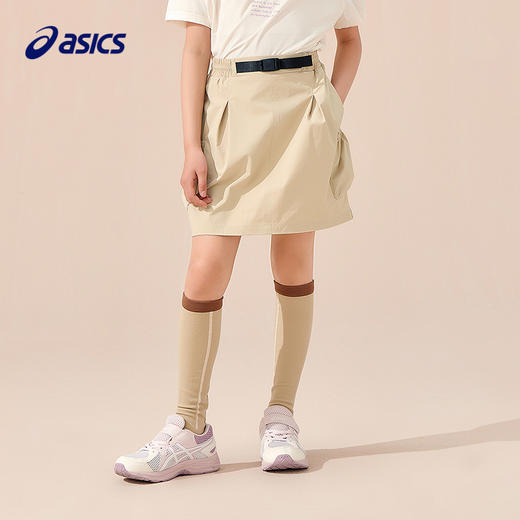 ASICS/亚瑟士童装25年夏新款女童三防梭织轻户外短裙舒适带打底裤 商品图1