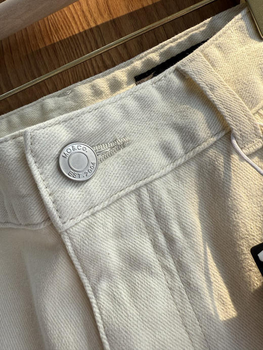 【秒杀价已调 直接拍】Moco 米白色加绒 磨毛通勤 微弹 直筒裤 怎能不留 商品图9