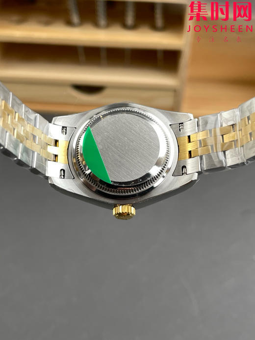 Rolex劳力士GS日志型系列 女款28mm GS日志28系列 间金白盘钻面 2671机 五珠带 女士腕表 商品图4