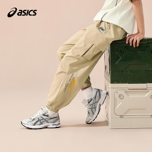 ASICS/亚瑟士童装25年夏季新款男童运动轻潮吸湿速干户外工装长裤 商品图0