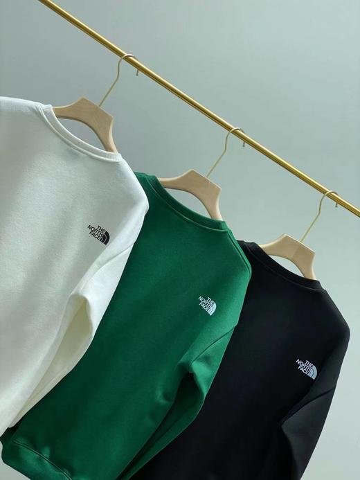 D121003秋冬季新款男女情侣针织加绒款圆领卫衣 商品图3