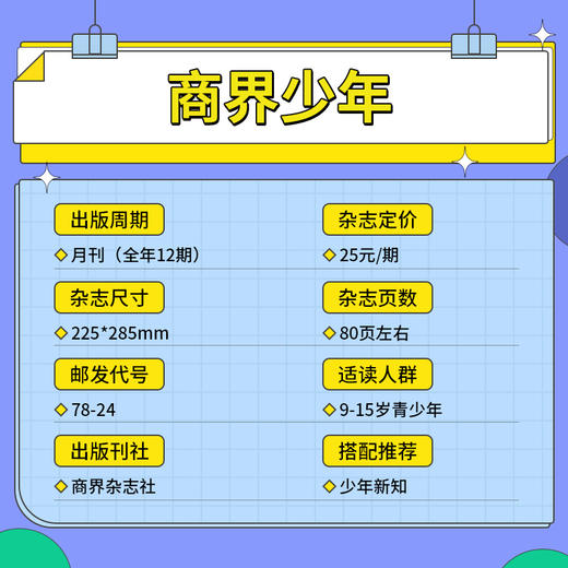 8-15岁商界少年杂志【财商启蒙，社会认知】 商品图2