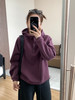 【篷派卫衣】秋冬加绒加厚棉质卫衣 松弛感插肩袖单排扣连帽绒衫 商品缩略图2