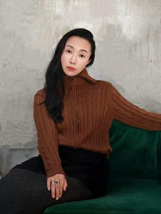 【12.11上新】2色拉*劳*修身绞花全拉链针织衫·LSQ 商品图7