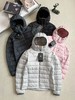 D121013冬季男女户外旅行蓬松保暖连帽轻薄羽绒服 商品缩略图0