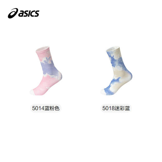 ASICS/亚瑟士儿童25年秋季时尚满印运动袜抗菌消臭柔软舒适儿童袜 商品图4