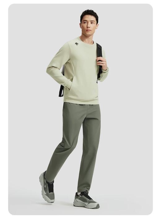 加厚 复合绒，DESCENTE迪桑特训练运动健身男士加绒防水透湿保暖梭织运动长裤。特训长裤 商品图1