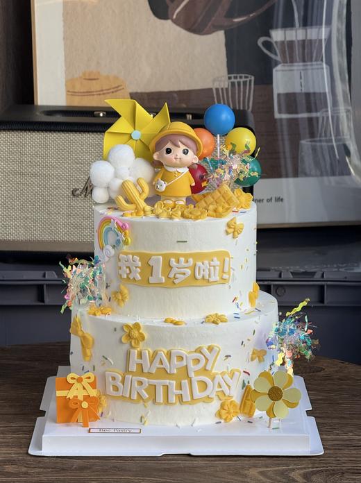 小黄帽蛋糕双层 商品图0