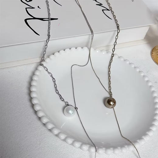 白月光珍珠毛衣链项链-纪念日百货门店同款167796400 商品图0