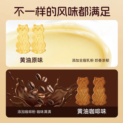 【COSTA大黄油猫酪饼】 奶香浓郁松脆可口 不含反式脂肪酸 轻负担好吃更健康 商品图1