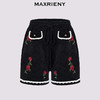 MAXRIENYMAXRIENY玫瑰绣花A字高腰短裤女修身(货号:MC85PA766) 商品缩略图4