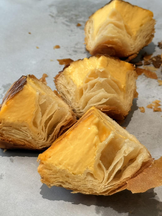 法式千层焦糖花挞（买三送一） 商品图1