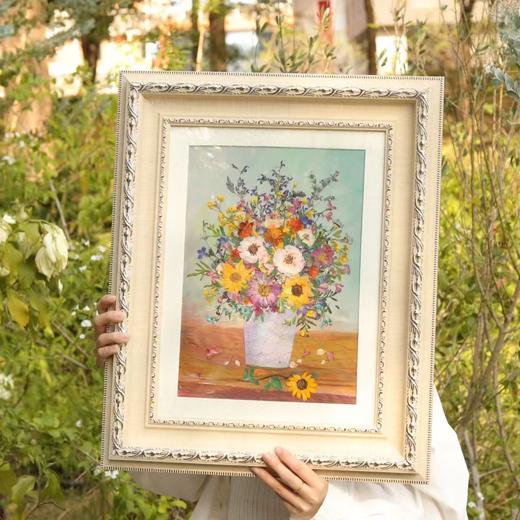 《落英与晴日》押花画 商品图0