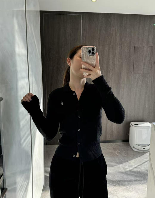 代工厂出！ 质感敲赞 拉夫polo领麻花开衫！ 商品图9