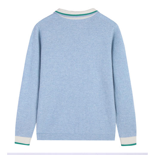 🎁【满赠活动】MOKA莫卡·奇趣萌宠系列-POLO领三粒纽扣套头衫 商品图9