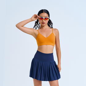 NULLFIT女士美利诺羊毛速干运动内衣15.5微米速干透气文胸（南瓜橘）【tbzg】