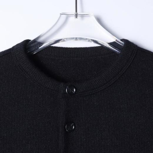 35621SDSA男士秋冬新款痞帅男装简约半纽扣圆领针织卫衣百搭时尚肌理感 商品图2