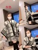 【苏格兰女孩】用料2.2m羊毛格纹披肩 斗篷外套 女秋冬外搭披肩 商品缩略图9