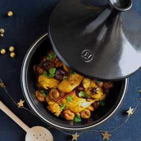 法国Emile Henry进口塔吉锅陶瓷炖锅摩洛哥北欧厨房煲仔饭家用锅