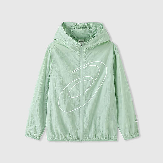 ASICS亚瑟士童装2025年夏季新款UPF50+轻薄舒适大logo连帽防晒服 商品图6