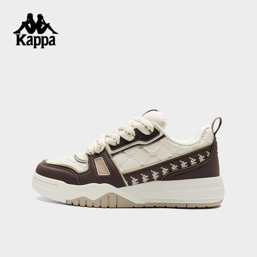 Kappa 运动板鞋2025新款休闲复古小白鞋低帮百搭男女鞋K0GW5CC36 商品图1