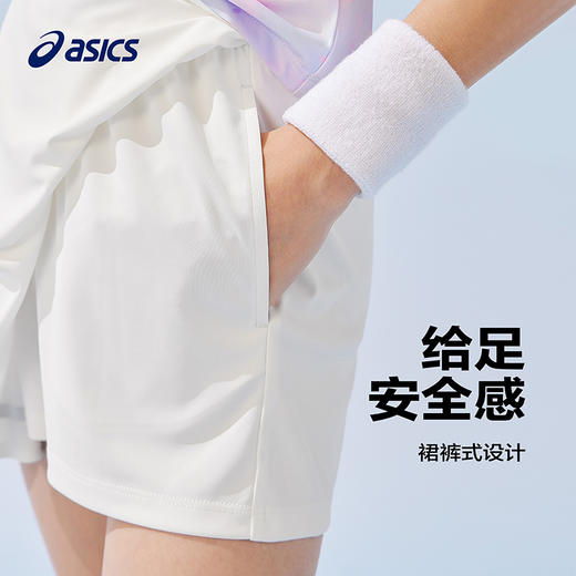 ASICS/亚瑟士童装25年夏季新款女童吸湿速干针织网球套装舒适高弹 商品图3