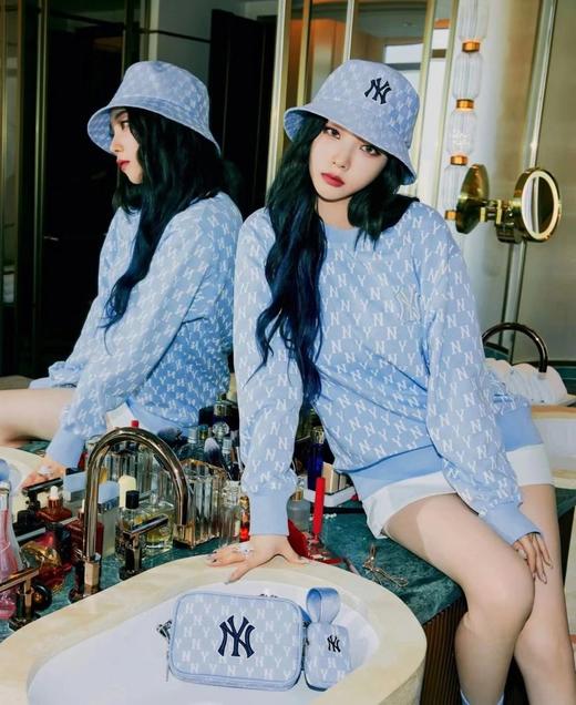 正品授权【MLB新款二合一相机包】单肩斜挎，复古老花，背上它让你时髦度分分钟up几个度WD 商品图2