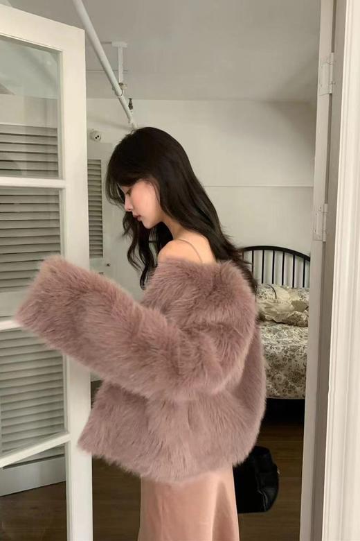 ELLA JADE 名媛风毛绒气质皮草外套 21979 商品图4