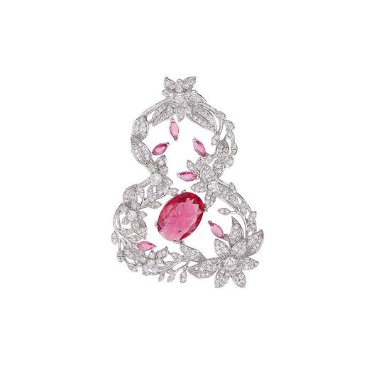 重工奢华珠宝款微镶锆石高档葫芦胸针，优雅气质高级感外套西装胸花LY-Z-245 商品图4