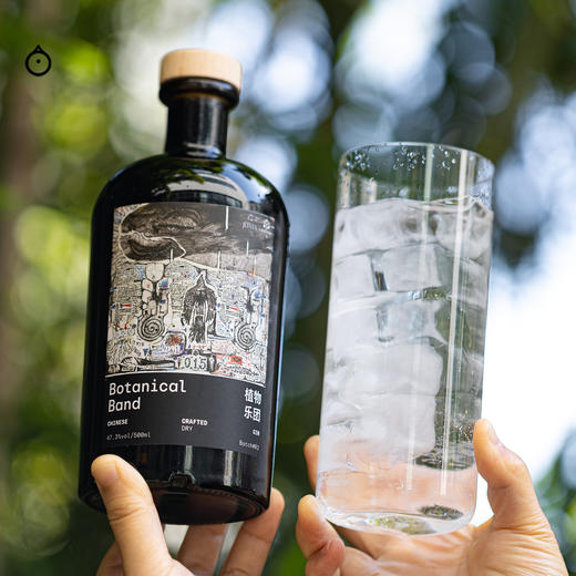 企鹅市集|国产金酒 植物乐园手工金酒500ml 鸡尾酒吧供应款 酒体柔滑 清新甜橙香 商品图3