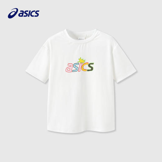 ASICS/亚瑟士童装2024儿童夏季奥运Ip趣味短袖T恤吸湿速干运动T恤 商品图0