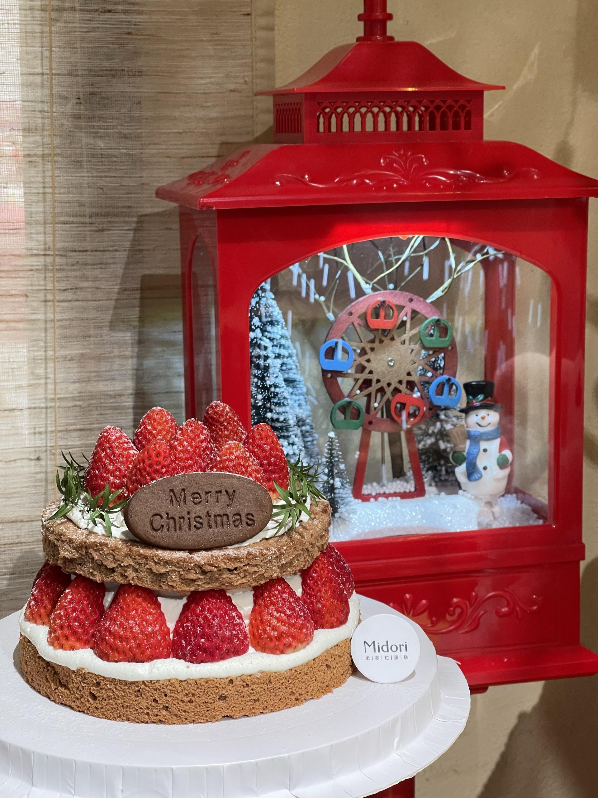 草莓蛋糕 | 水果 饼干 圣诞