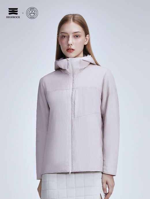 天石鹅铠甲Primaloft金标P棉棉服女士连帽户外运动夹克城市轻户外G434 商品图9