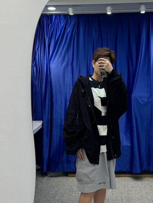 男款拉链棉服外套he004 商品图3