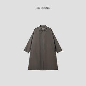 THESOONG|"三种穿法"极简慵懒风95白鹅绒无缝直绒锁温羽绒服F8375