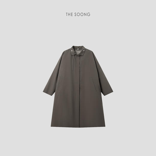 THESOONG|"三种穿法"极简慵懒风95白鹅绒无缝直绒锁温羽绒服F8375 商品图0