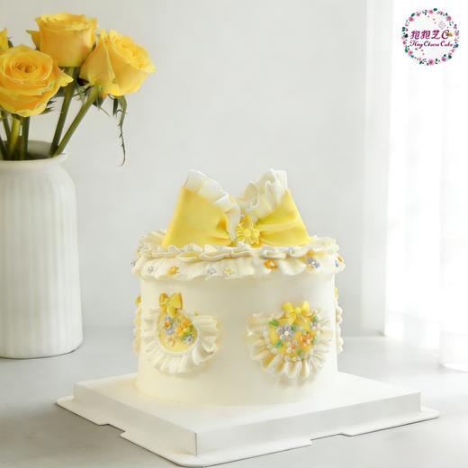 【新款】花漾少女心蝴蝶结蛋糕 ：甜甜少女心，如蝶般翩翩起舞~~ 商品图3