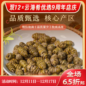 【云南保山铁皮石斛】颗粒饱满 胶质浓厚 手工缠绕 纹理清晰 紧实饱满 手工翻炒 保留石斛本味 100g/瓶