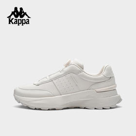Kappa 背厚底运动休闲鞋男女系带老爹鞋百搭户外跑步鞋子K0GW5MM54