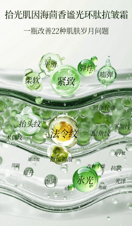 拾光肌因海茴香谧光环肽抗皱面霜 商品图4