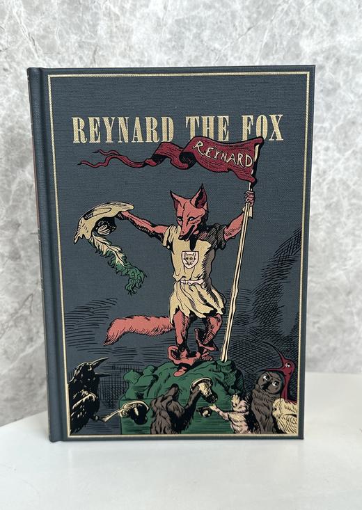 【限量珍藏版】《列那狐的故事》-灰色进口漆布款 商品图3